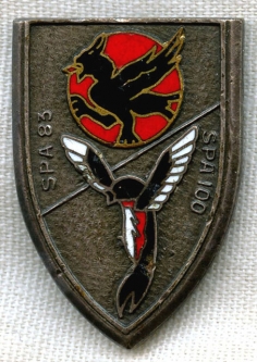 1952 French I/21 Walking Group Badge by Augis/Insigne Pour Le Groupe de Marche I/21 "Artois"