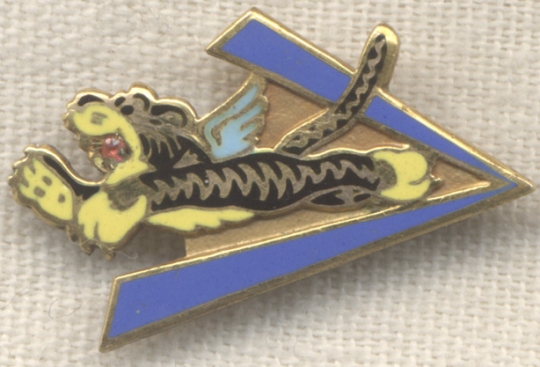Hat Lapel Push Tie Tac Pin 1st American Volunteer Group The Flying Tigers NEW 