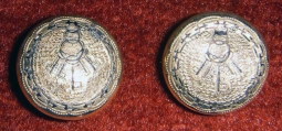 Fabulous and Unique Pair of 1870s Jailer Cufflinks