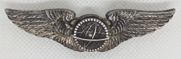 Scarce Early WWII USAAF Navigator Wing, Type 1 by Luxenberg