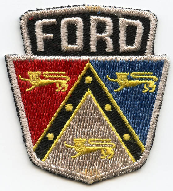 1950's Ford Employee Patch: Flying Tiger Antiques Online Store