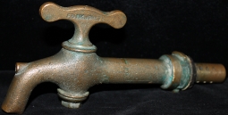 Pre-Prohibition Ca. 1900 Frank Jones Brewery Bronze Keg Tap from Portsmouth, NH