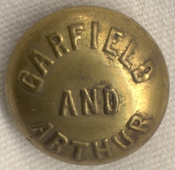 1880 Election of Garfield & Arthur Button