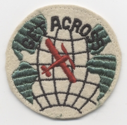 BEING RESEARCHED - Unidentified "GET ACROSS" Patch - NOT FOR SALE UNTIL IDENTIFIED