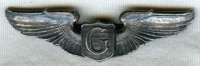 Beautiful WWII USAAF Glider Pilot Wing by A.E. Co. in Sterling