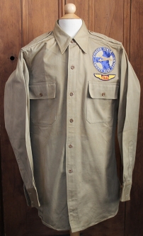 Rare WWII Twenty-Nine Palms Air Academy Condor Field USAAF Glider Pilot Training Shirt