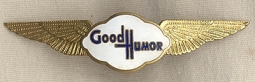 Old Good Humor Ice Cream Hat Badge