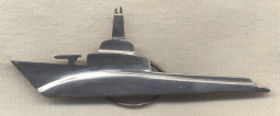Great WWII Portsmouth Naval Shipyard-Made Sub Tie Bar