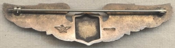 RARE WWII USAAF Pilot Wing by H&H