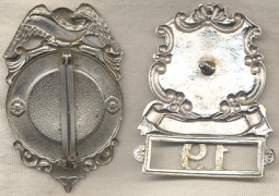1950s Hampton, NH Police Hat & Breast Badge #19 Set