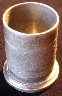 Sunk US Battleship Maine Souvenir