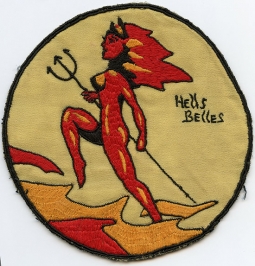 Fabulous & Rare 1944 French-Made USAAF 316 F.S., 324 F.G. Jacket Patch