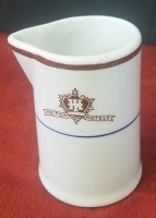 Cool Vintage 1949 Hilton Hotels Creamer by Walker China