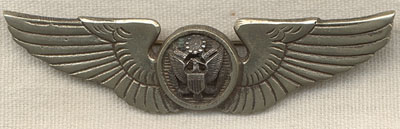 Classic Indian-Made CBI USAAF Air Crew Wing