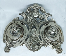 Wonderful Late 19th Century Horse / Jockey / Racing Themed Inkwell