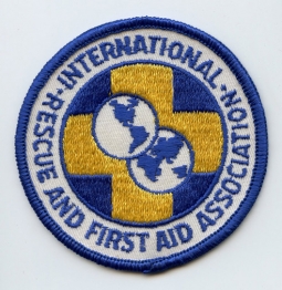 Circa 1980's International Rescue and First Aid Association Patch