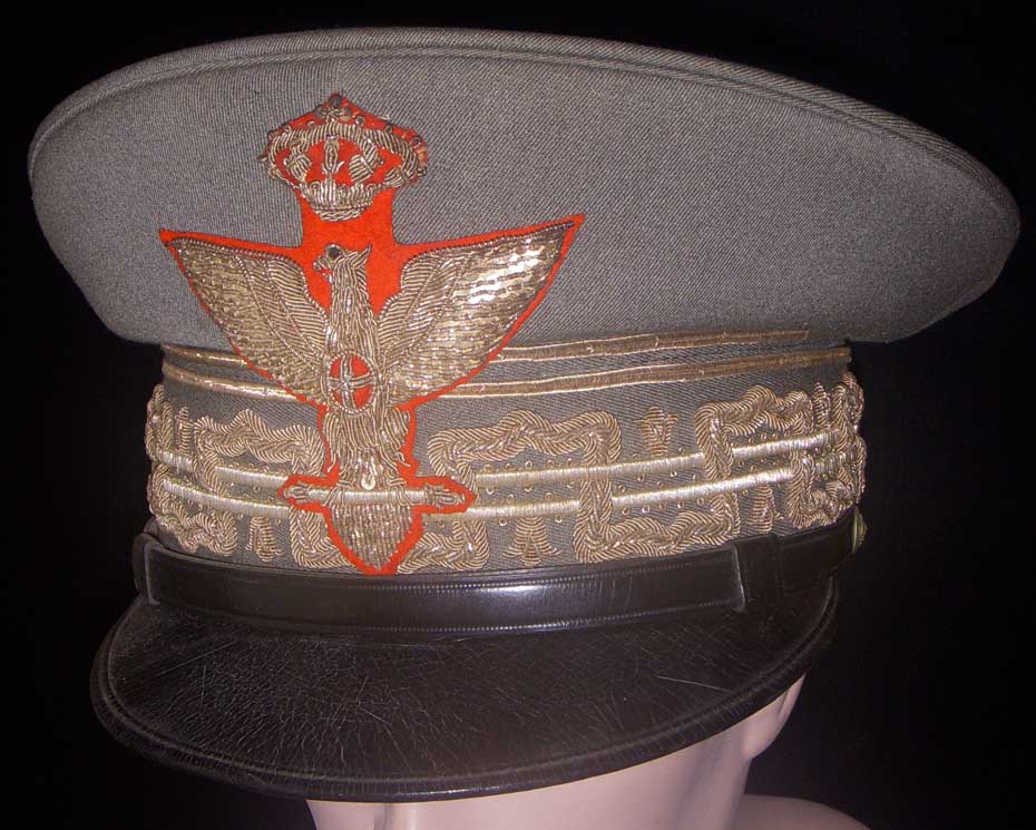 Beautiful Rare WWII Italian Army Division Level General Officer