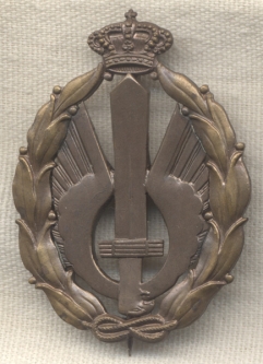 WWII Italian Air Force Bronze Assault Combat Qualification Badge by Lorioli<p>NOT AVAILABLE