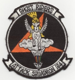 Early 1970's USN Attack Squadron 164 Jacket Patch