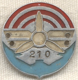 WWII Japanese Aviation Factory Worker Badge