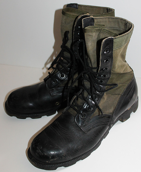 NOS US Military Vietnam JUNGLE COMBAT BOOTS Spike Protective 12 XN NEW 