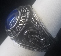 Beautiful & Minty Korean War US Army WAC Sterling Ring by Crest Craft
