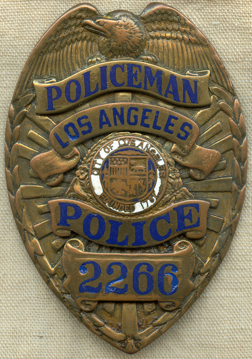 Explaining the meaning of the LAPD badge