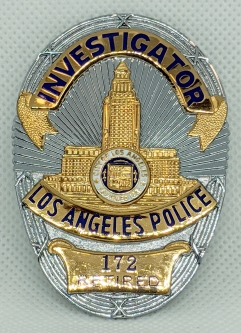 Beautiful Minty, & Issue L.A. PD Service 6 Retired Investigator 1970's -1980's #172