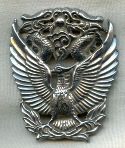 Last Model Circa 1970 Republic of Vietnam Air Force Officer Cap Badge