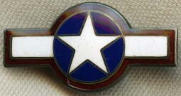 Gorgeous Late 1943 US Military Aircraft Marking Sweetheart Pin