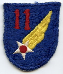 Rare Late 1940's - Early 1950's 11th Air Force Japanese-Made Shoulder Patch