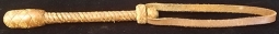 Nice 1920's Lead Loaded Leather Sap in Wonderful Woven Leather