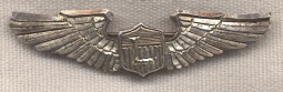 Exquisite Theater-Made USAAF Liaison Pilot Shirt Wing