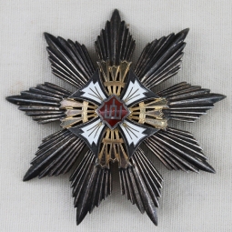 Rare 1920's - 30's Lithuanian Order of Grand Duke Gediminas First Class Breast Star