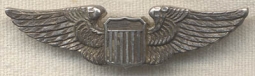 WWII USAAF Pilot's Shirt-Size Wing by Luxenberg