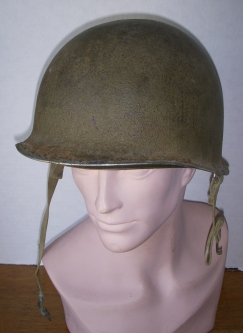 Great Salty WWII US Army M1 Fixed Bale Helmet
