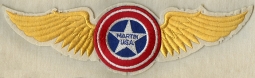 Wonderful, Rare, WWII Glenn L. Martin Aircraft Co. Back Patch for Work Coveralls, Flight Suit, Etc.