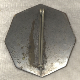 Nice 1880s Melrose, Massachusetts Octagonal Police Badge