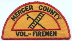 1980's Mercer County, New Jersey Fire Patch