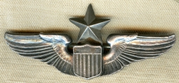 Wonderfull Ca 1919-20s US Air Service Unofficial Full Military Aviator Wing with geneler applied Gen