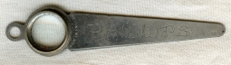 Great Ca. 1910s Phillips' Milk of Magnesia Advertising Letter Opener with Magnifier