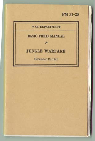WWII War Department Basic Field Manual, Jungle Warfare