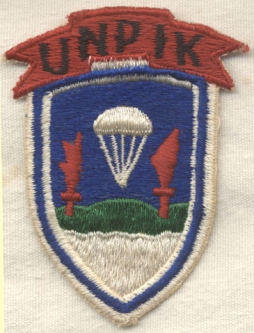 Early Korean War UNPIK Shoulder Patch