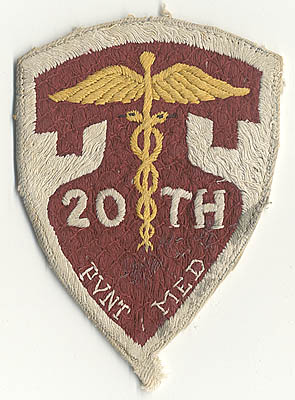 Hand-Made Vietnam 20th PVNT Medical Pocket Patch
