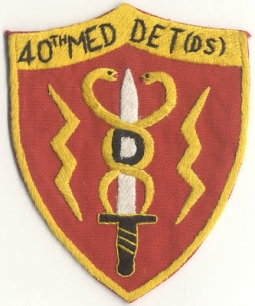 Vietnam 40th Medical-Dental Pocket Patch