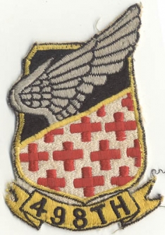 Japanese-Made Vietnam-Era 498th Dust Off Pocket Patch