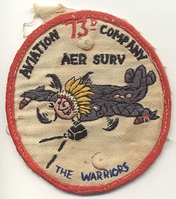 Vietnam Hand-Made 73rd Aviation Company Patch