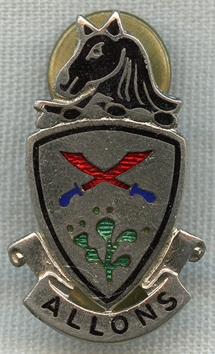 Nice 1960's Nam Era Japanese Made 11th Armored Cavalry Regiment DI