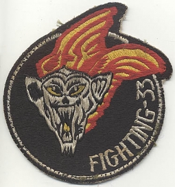 Vietnam-Era VF-33 Ace Novelty Patch