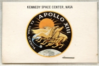 Rare NASA Kennedy Space Center APOLLO 13 Launching Special Viewing Pass #2283